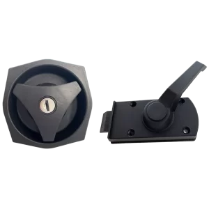 Fawo Inner & Outer L/H Door Lock (Black)