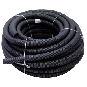 Fawo 25mm Dark Grey PVC Convoluted Hose (order multiples of 30M)