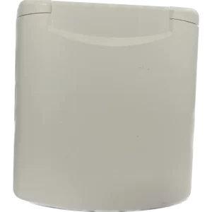 Fawo White Multi-Function flush outlet with UK socket