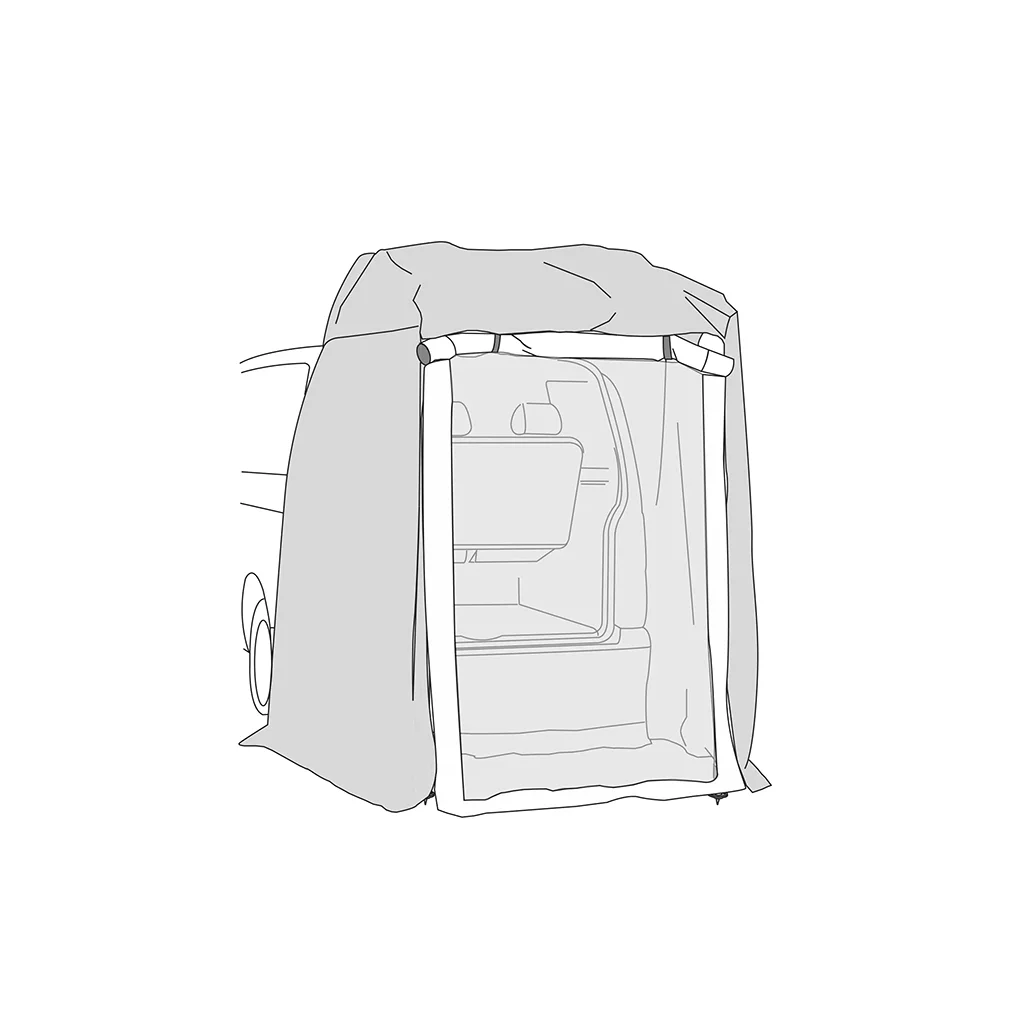 Fiamma Rear Door Cover VW T5/T6 - Image 3