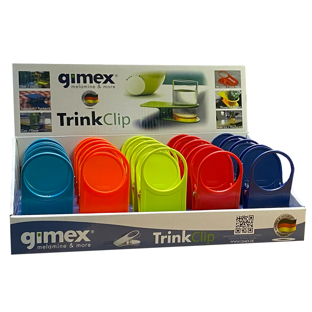 Table Clips in 5 colours (Order in multiples of 20)