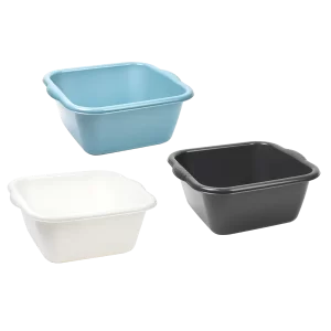Square 6L Washing Bowl (order in multiples of 12)