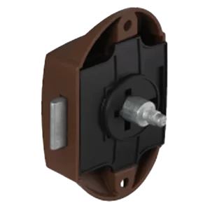Hafele Brown Lock Case for Push Lock (order in multiples of 100)