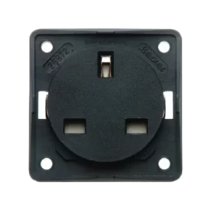 W4 Berker 3-Pin 13A Socket - Anthracite