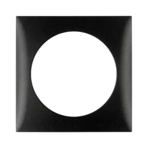 W4 Berker Flow Single Frame - Anthracite