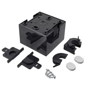 W4 Berker Single Surface Mounted Backing Box