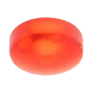 Hartal Inner Lock Screw Cap, Transparent Red