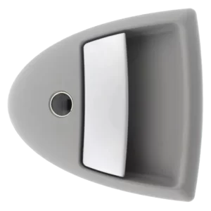 Hartal Triangle Outer Handle, Grey, suits West Alloy