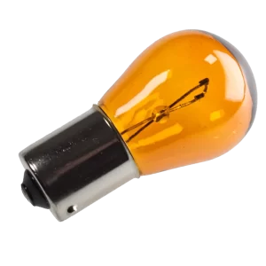 W4 12V 21W Ba15s Amber Bulb