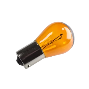 W4 12V 21W Ba15s Amber Bulb