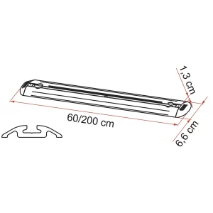 Fiamma Garage Bars Premium 60