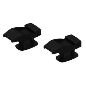 Fiamma Wall Brackets Plastic Deep Black (2Pcs)