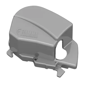 Fiamma Left Hand Outer End Cap F80s Titanium