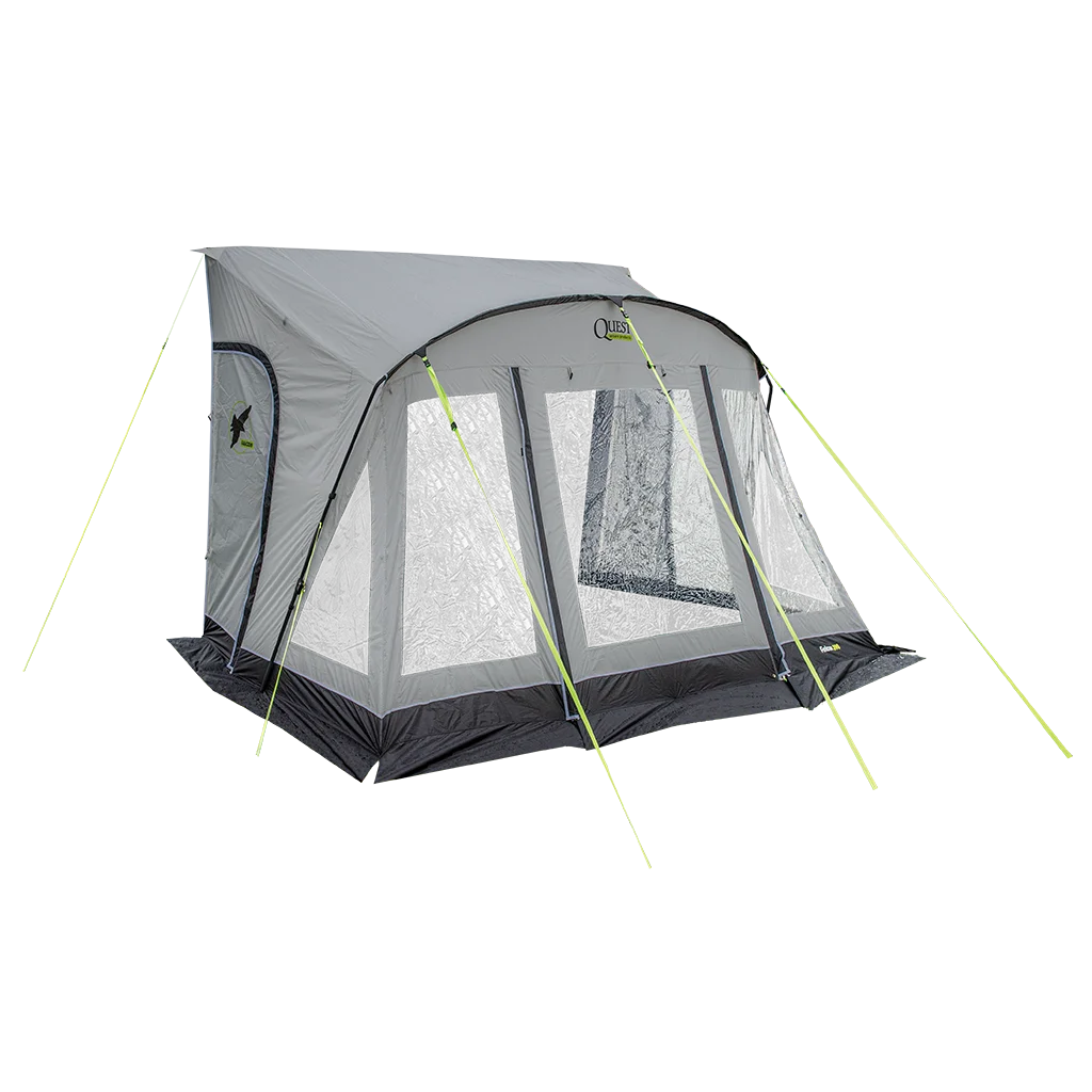 Falcon Pro 390 Poled Porch Awning - Mid Grey - Image 11