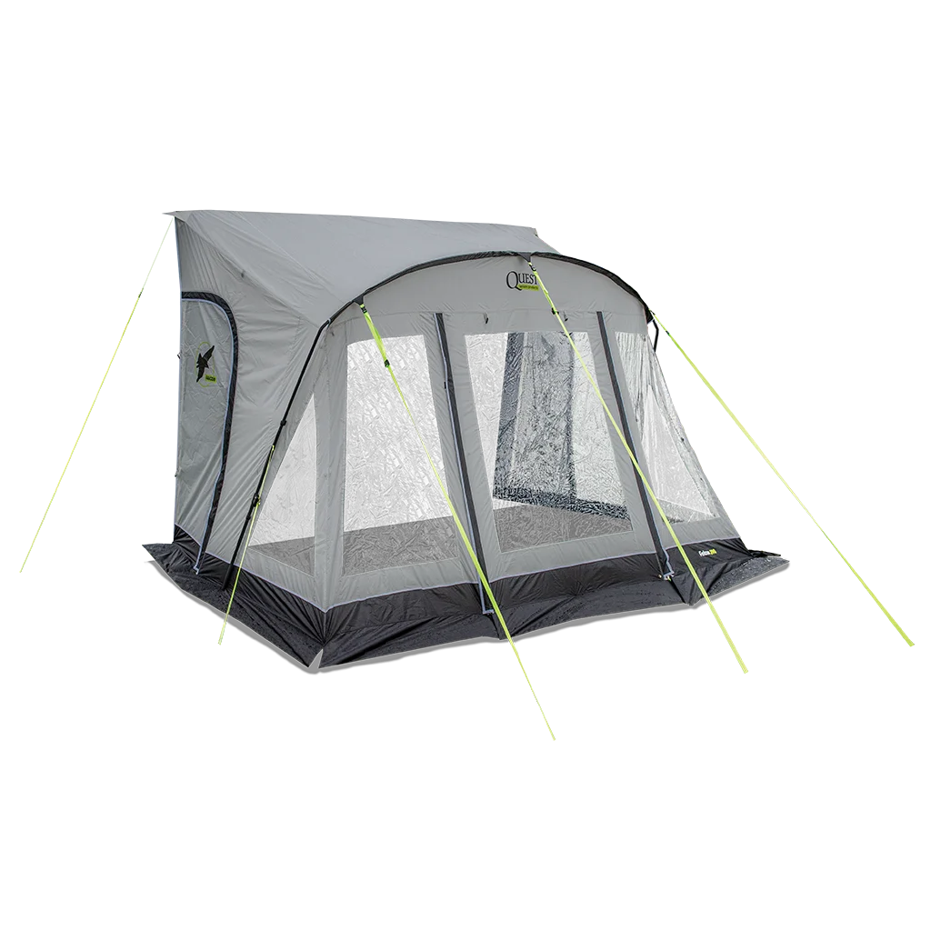 Falcon Pro 390 Poled Porch Awning - Mid Grey - Image 10