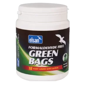 Elsan Green Bags Toilet Sachets (Order in multiples of 12)