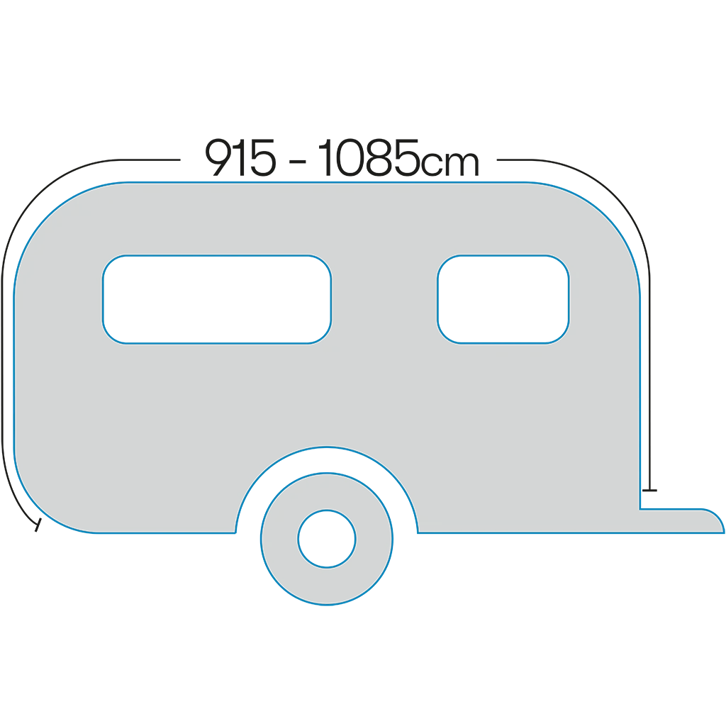 Westfield Ceres Size 10 Premium Lite Caravan Air Full Awning - Image 9