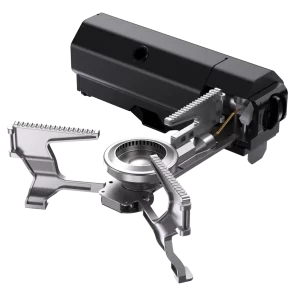 Compact Folding Gas Stove Black
