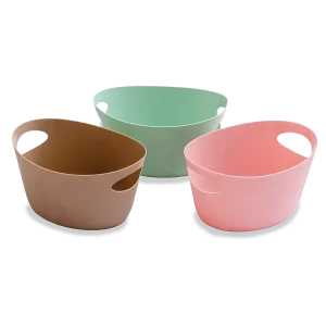 Wave 3L Mini Storage Bowl assorted colours (order in multiples of 12)