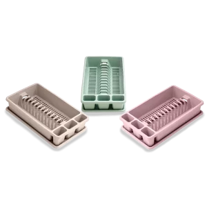 Studio Drainer with Tray Assorted Colours (order in multiples of 3)