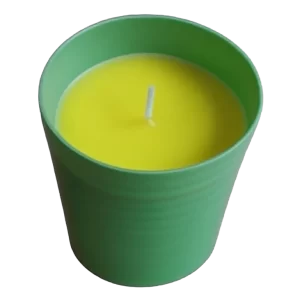 Citronella Candle (Dia9.5*H9cm) - Green (Order in multiples of 12)
