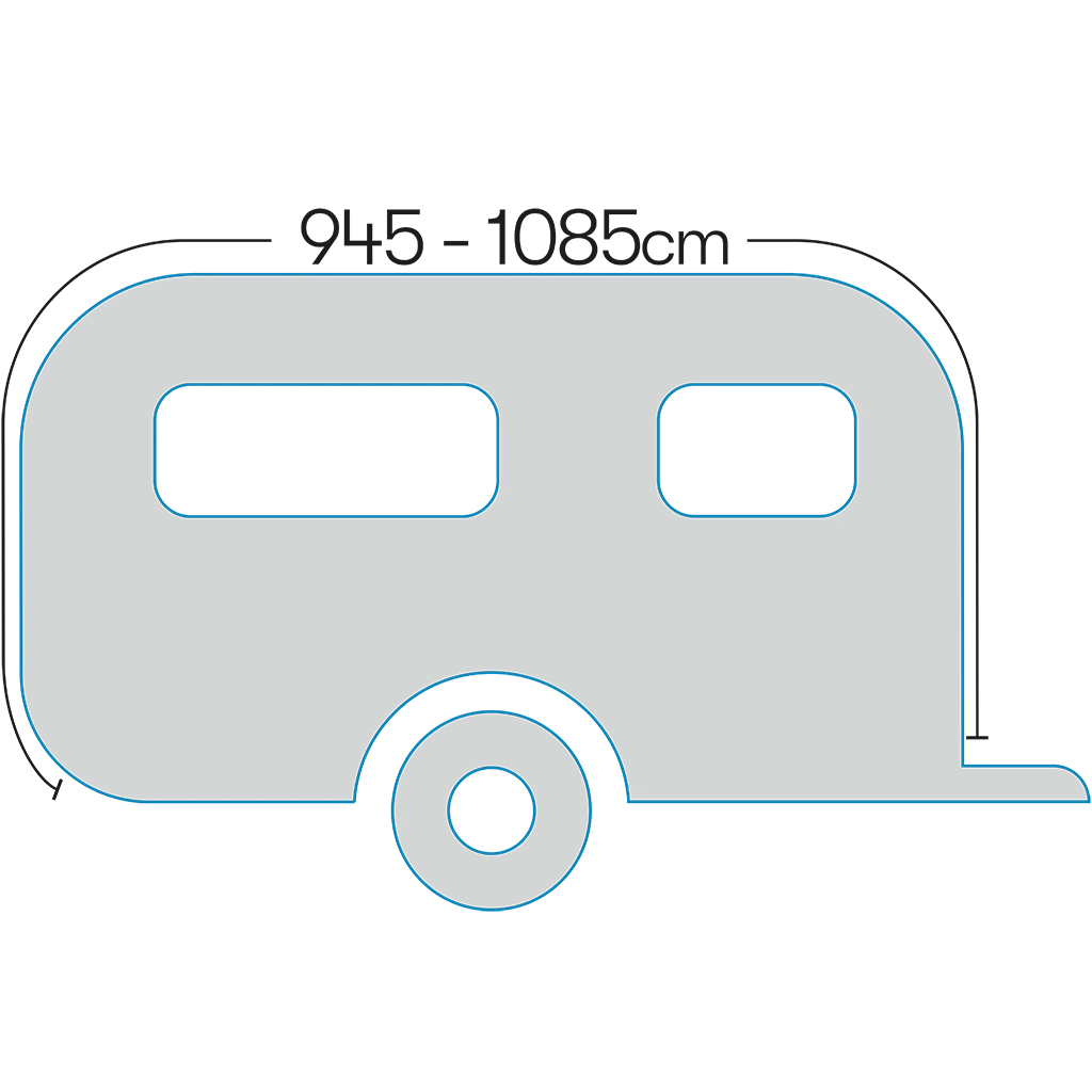 Westfield Pluto XL 2.0 Size 11 Premium Caravan Air Full Awning - Image 8