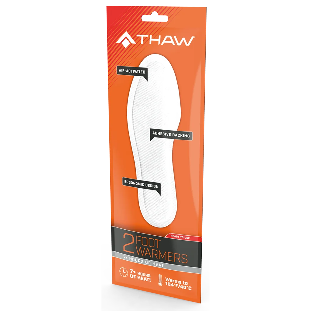 Thaw Pair of Disposable Foot Warmers