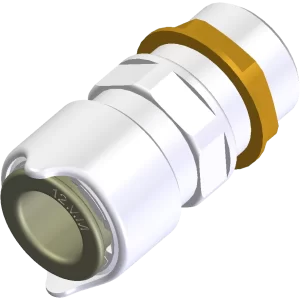 Whale Bulkhead Connector 1/2" BSP to 12mm