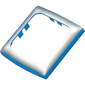 Fawo Pale silver metallic single softline frame