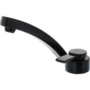 Dimatec Florenz Black Mixer Water Tap With 350mm Barbed Tails